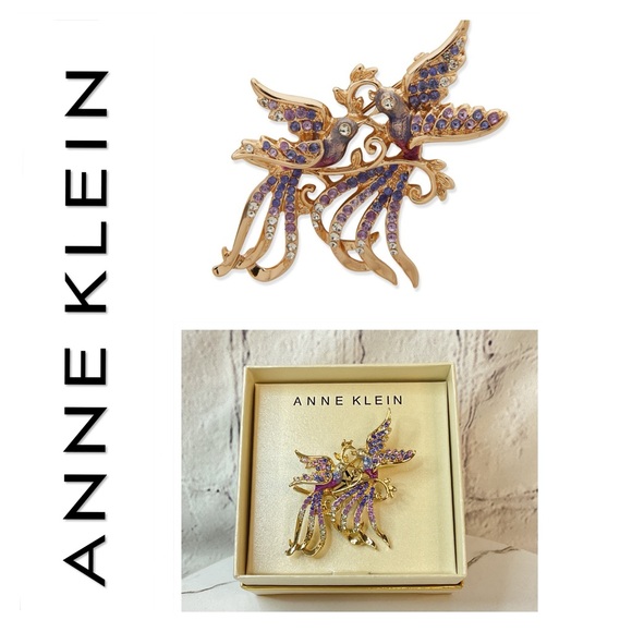 🐘🐘💓 Anne Klein Brooch - Picture 1 of 7